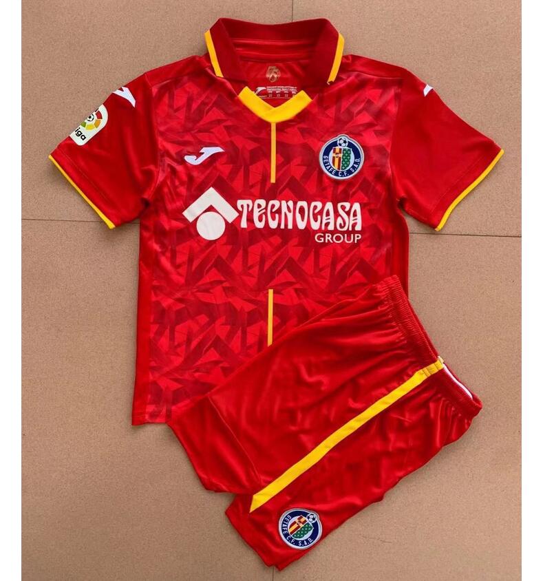 Kids Getafe 2021/22 Away Soccer Kits Shirt With Shorts